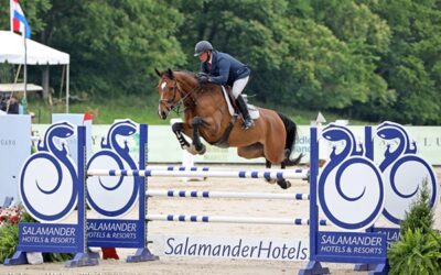 Peter Leone and Captio Z Capture 1.40m Open Jumper Win