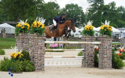 Cathleen Driscoll Rockets to First Place in the Turnham Green $37,000 FEI 4* Upperville Speed Stakes