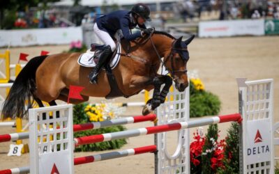 Molly Ashe Cawley and Berdien Accelerate to Victory in the Delta Air Lines FEI 4* Two Phase Stake