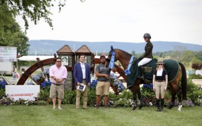 Amanda Derbyshire & Cornwall BH Storm to the Top of the $74,000 DJL Equestrian Services FEI 4* Upperville Welcome Stakes