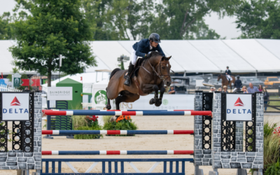 Mark Bluman Can’t Be Caught in the $77,300 FEI 4* Upperville Welcome Stakes at the Upperville Colt & Horse Show Presented by MARS Equestrian™