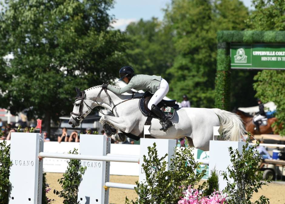 Mimi Gochman and Cosmos BH Lead the Way in the $226,000 FEI 4* Upperville Jumper Classic Co-Presented by Ethel M Chocolates and Lugano Diamonds at the Upperville Colt & Horse Show Presented by MARS Equestrian™
